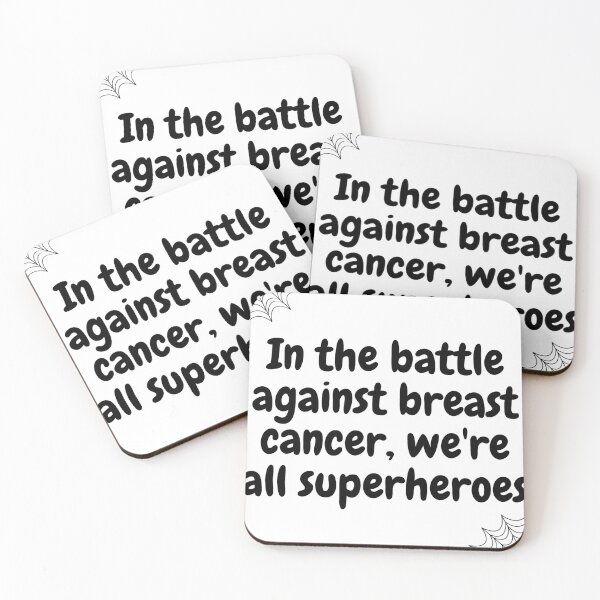 Item preview, Halloween qoutes | In the battle against breast cancer, we're all superheroes. designed and sold by ArtsyElegance4U ⭐⭐⭐⭐⭐.