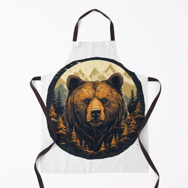 Item preview, Bear And Nature | Classic T-Shirt designed and sold by NicolasGlowArt.