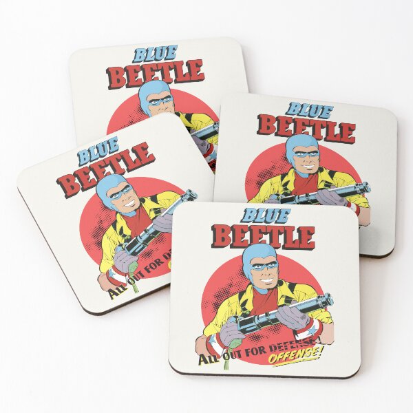 Item preview, Blue Beetle - All out for offense! designed and sold by Studio Bootleg.