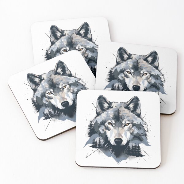 Item preview, Nature Wolf | Classic T-Shirt, Sticker designed and sold by NicolasGlowArt.