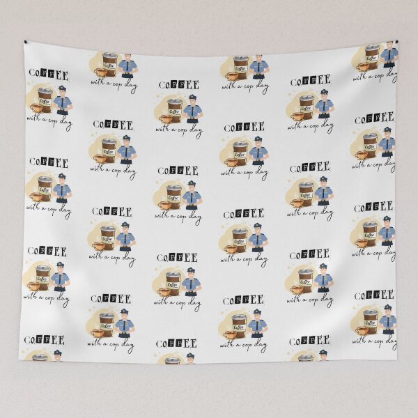 Item preview, Coffee with a cop day designed and sold by OscarShoping.