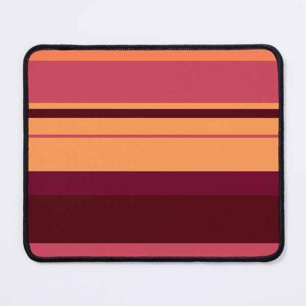 Item preview, Horizontal orange, brown and pink striped pattern, sunset colors designed and sold by patterncrow.