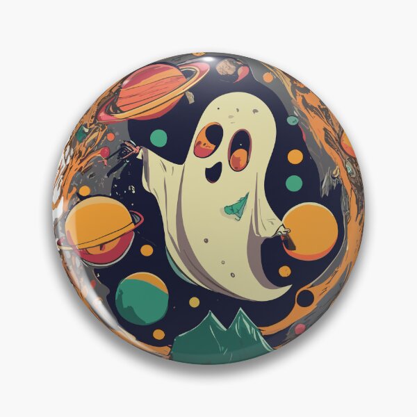 Item preview, Spooky Specter in Outer Space: A 'Boo-tiful' Halloween Treat!" designed and sold by ArtQueen777.