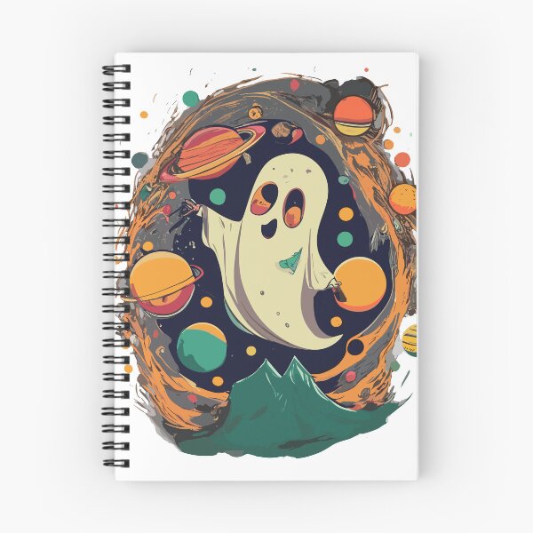 Item preview, Spooky Specter in Outer Space: A 'Boo-tiful' Halloween Treat!" designed and sold by ArtQueen777.