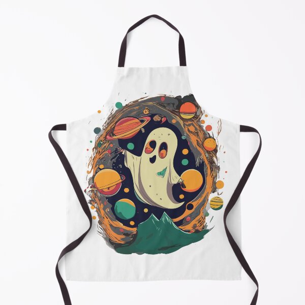 Item preview, Spooky Specter in Outer Space: A 'Boo-tiful' Halloween Treat!" designed and sold by ArtQueen777.