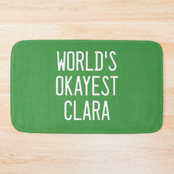 Item preview, World's Okayest Clara designed and sold by TimespunThreads.
