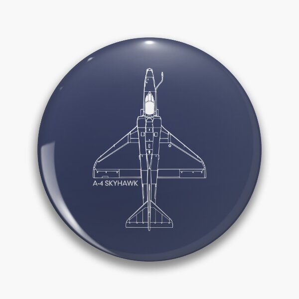 Item preview, A-4 Skyhawk Attack Aircraft Blueprint designed and sold by MilitaryMart.