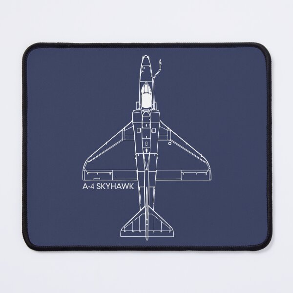 Item preview, A-4 Skyhawk Attack Aircraft Blueprint designed and sold by MilitaryMart.