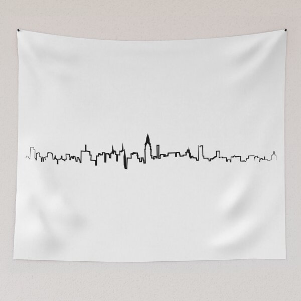 Item preview, New York City Real Skyline Art designed and sold by artmimini.
