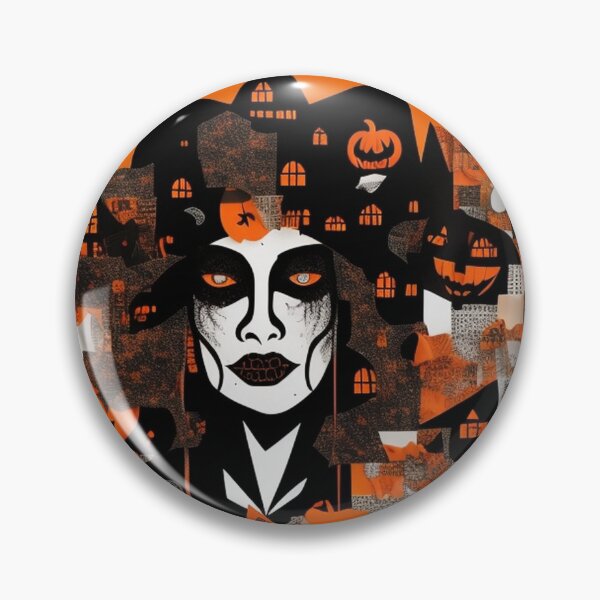 Item preview, Halloween papercraft-papercut collage pumpkins designed and sold by JaroDesign2023.
