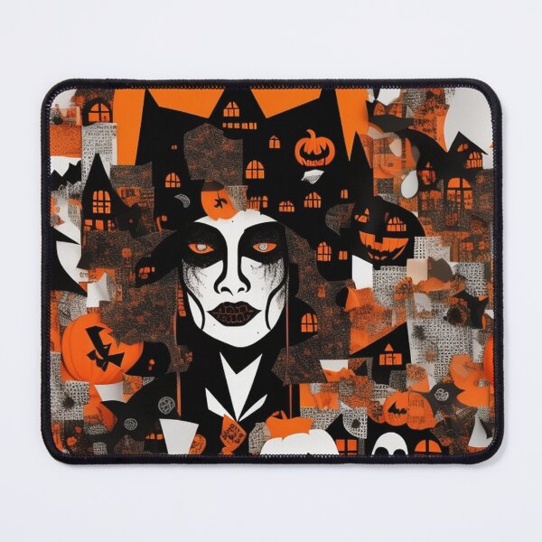 Item preview, Halloween papercraft-papercut collage pumpkins designed and sold by JaroDesign2023.