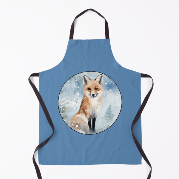 Item preview, Fox in Winter | Watercolour designed and sold by SukiCreatives.