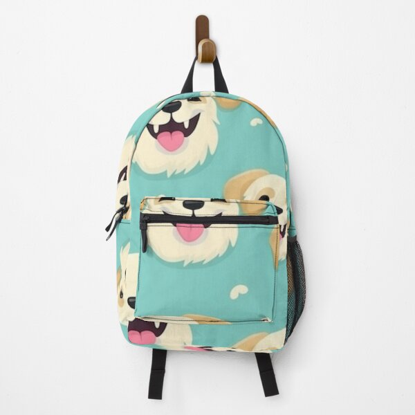 Item preview, Cute dogs in blue background designed and sold by Tintin1996.