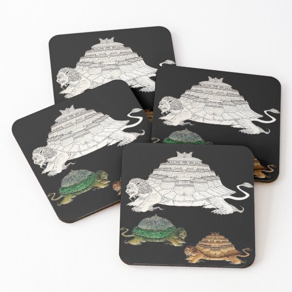 Item preview, Lion Turtle Pattern of the Elements designed and sold by PatronesKawai.