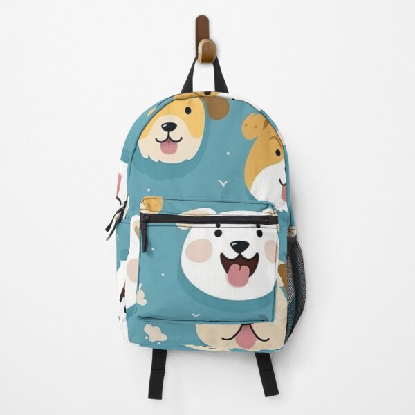 Item preview, Cute dogs in blue background designed and sold by Tintin1996.