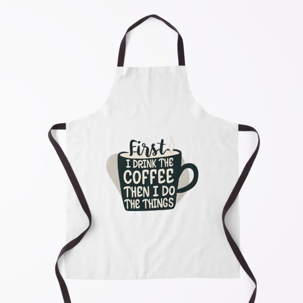 Item preview, First I Drink the Coffee, then I do the Things - Cup of Coffee T-Shirt designed and sold by Fenay Designs.
