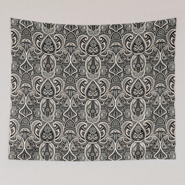 Item preview, Paisley Pattern - Black and White - No. 5 designed and sold by Witty-Whimsy.