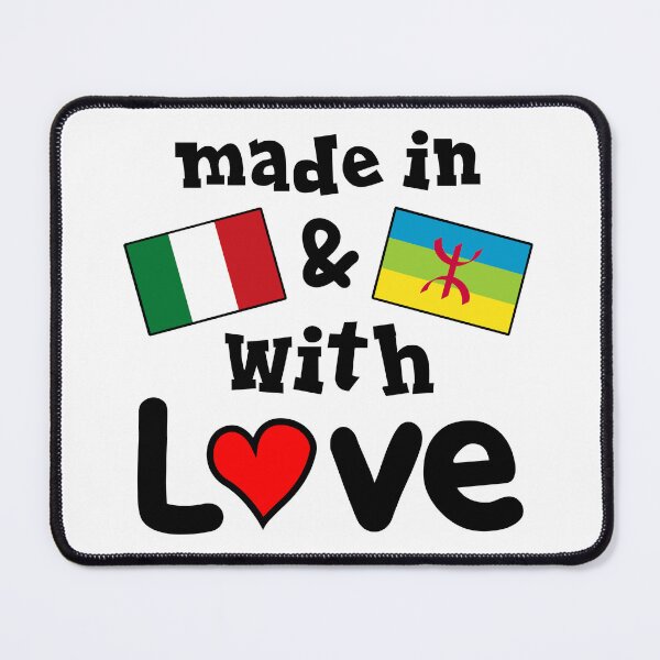 Item preview, Made in Italy & Amazigh designed and sold by KHATDESIGNITALY.