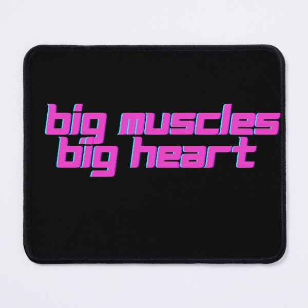 Item preview, BIG MUSCLES BIG HEART designed and sold by CartoontStore.