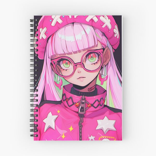 Item preview, Preppy Pink Fashion Anime Girl designed and sold by bubblegoth.