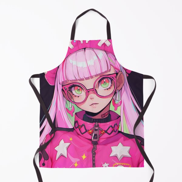 Item preview, Preppy Pink Fashion Anime Girl designed and sold by bubblegoth.