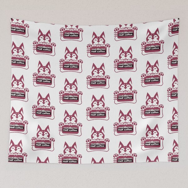 Item preview, Copy of Halfdoctor half coffee funny medical coffee cat designed and sold by I-mydesign.
