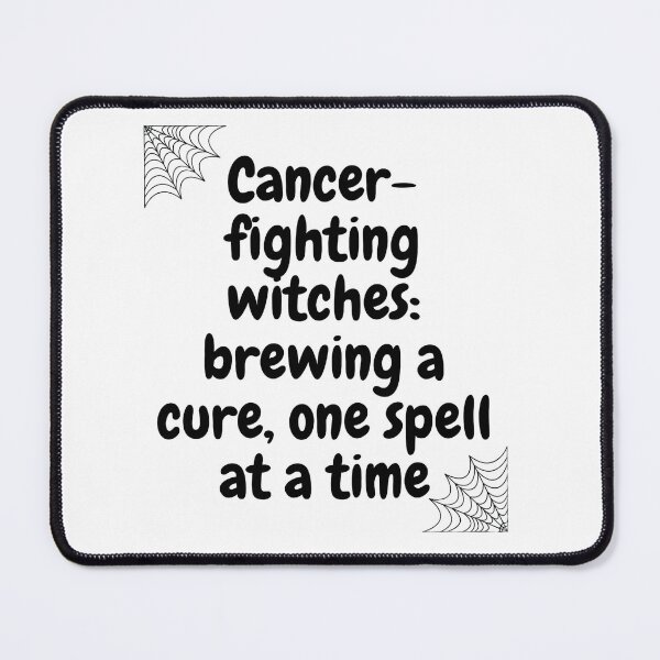 Item preview, Halloween qoutes | Cancer-fighting witches: brewing a cure, one spell at a time. designed and sold by ArtsyElegance4U ⭐⭐⭐⭐⭐.