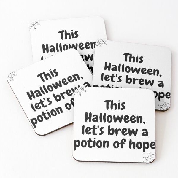 Item preview,  Halloween qoutes | This Halloween, let's brew a potion of hope. designed and sold by ArtsyElegance4U ⭐⭐⭐⭐⭐.