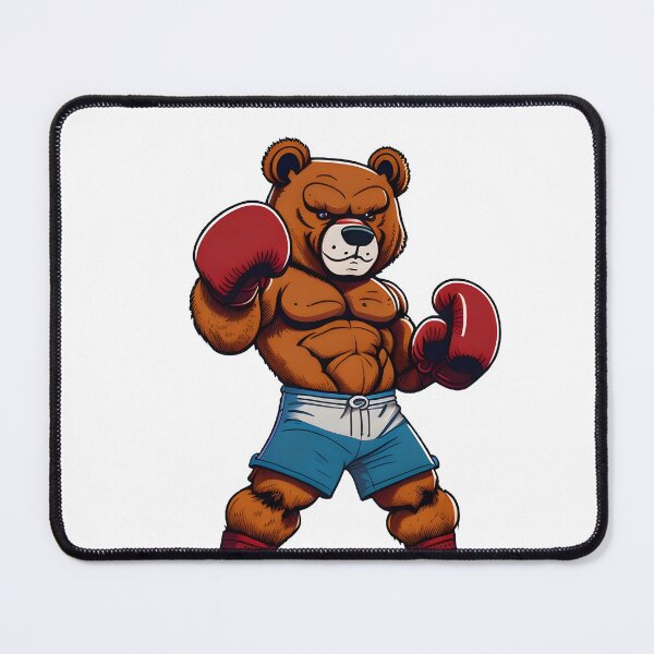 Item preview, Strong Bear Grazer Boxer designed and sold by BearsAndSkulls.