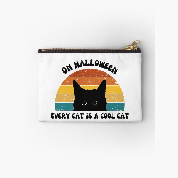 Item preview, Retro vintage sunset Black cat - On Halloween every cat is a cool cat ! designed and sold by Nass Store ⭐⭐⭐⭐⭐.