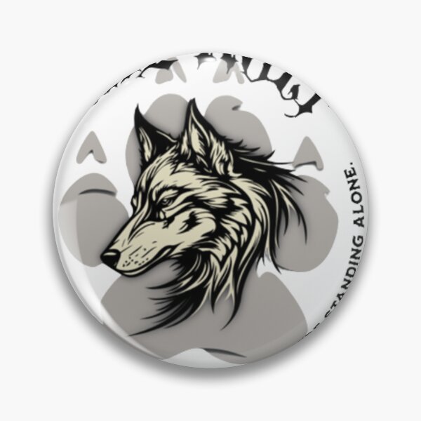Item preview, Lone wolf strong male leader sigma truther designed and sold by UpwardSpin.