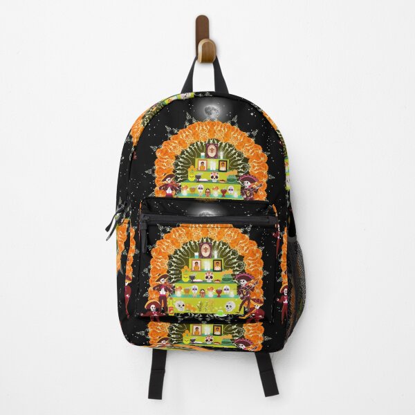 Item preview, Day of the dead celebration with techila, orange flowers colors designed and sold by ariverde.