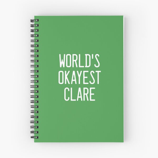 Item preview, World's Okayest Clare designed and sold by TimespunThreads.