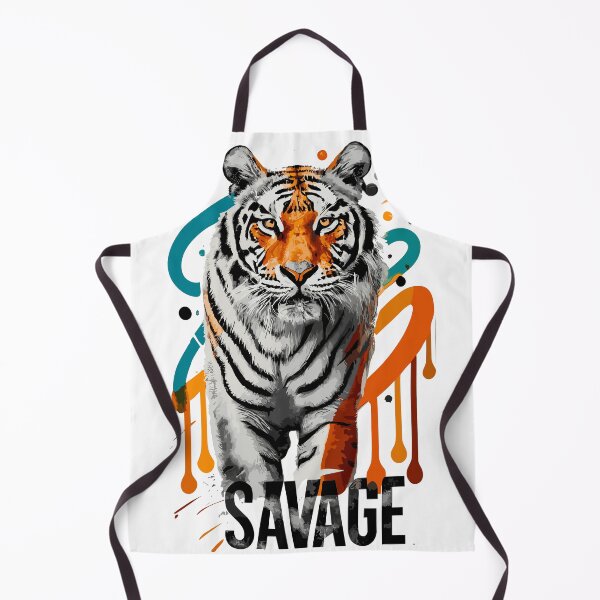 Item preview, Tiger - Bauhaus style designed and sold by PrintSoulDesign.