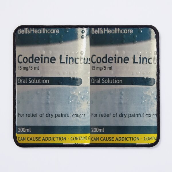 Item preview, Bell's Codeine Linctus 15mg/5ml Oral Solution Pharma Bottle designed and sold by DF118.