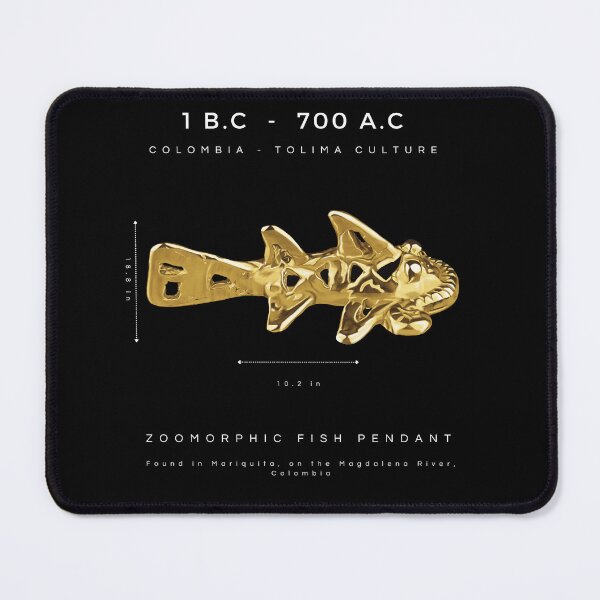 Item preview, Prehispanic Treasure - Zoomorphic Gold Pendant - (1 BC - 700 AD) - Archaeological Discovery designed and sold by Carola-art.