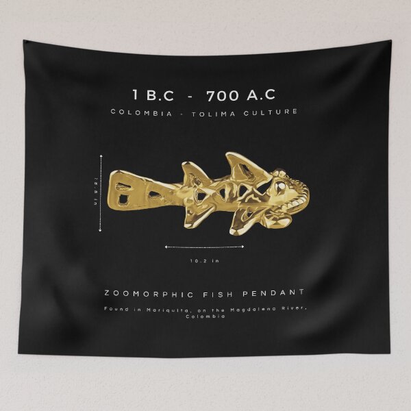 Item preview, Prehispanic Treasure - Zoomorphic Gold Pendant - (1 BC - 700 AD) - Archaeological Discovery designed and sold by Carola-art.