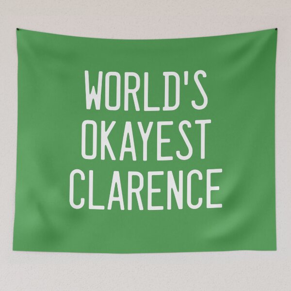 Item preview, World's Okayest Clarence designed and sold by TimespunThreads.