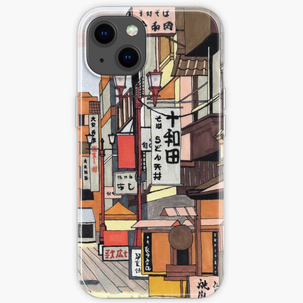 Early Morning Ride in Japan iPhone Soft Case