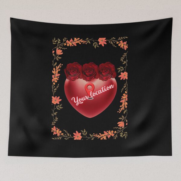 Item preview, Your Location in my heart designed and sold by TABO-Designs.