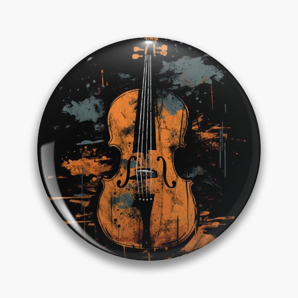 Item preview, A Cool Street Art Distressed Vintage Cello Black designed and sold by GVRDesign.