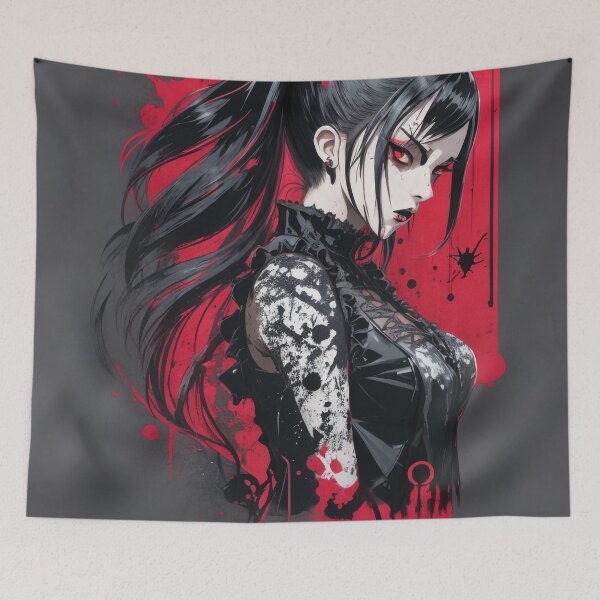 Item preview, splas art of anime girl designed and sold by Vinegarice.