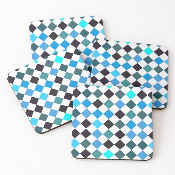 Item preview, Rhombus, Blue Monogram Palette, Seamless Pattern designed and sold by patternicco.