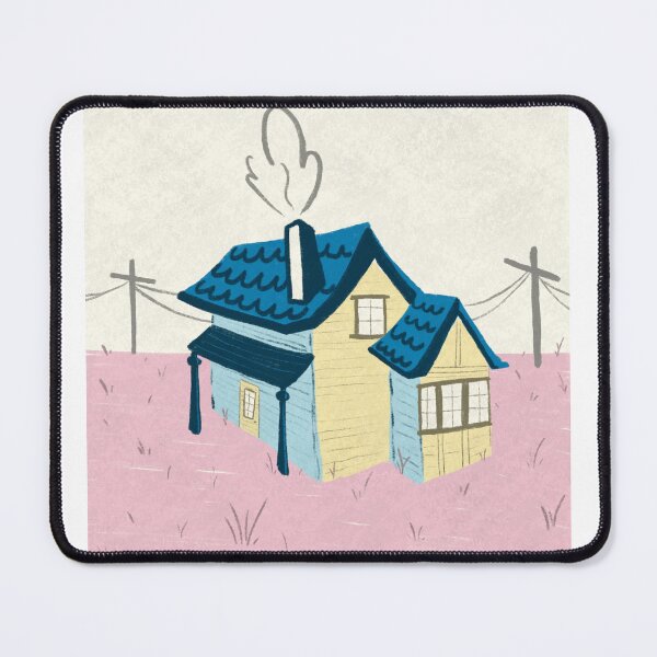 Item preview, Colorful house illustration designed and sold by BellePagaille.