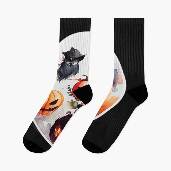 Item preview, Halloween Watercolor Art: Trick or Treat Delight designed and sold by Paladiin.