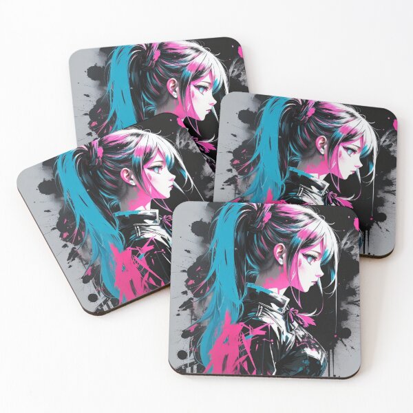 Item preview, splatter paint on anime designed and sold by Vinegarice.