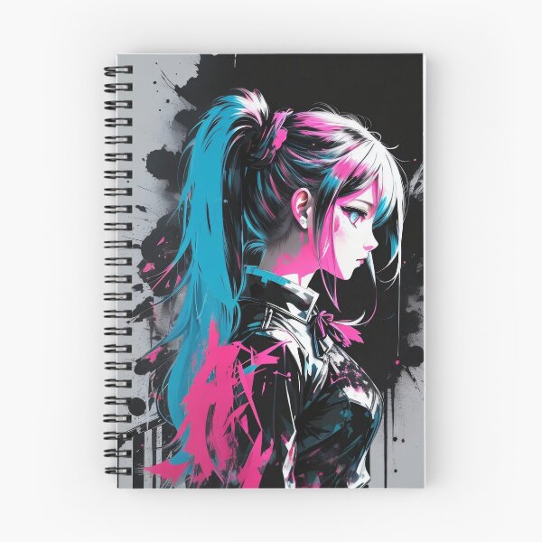 Item preview, splatter paint on anime designed and sold by Vinegarice.