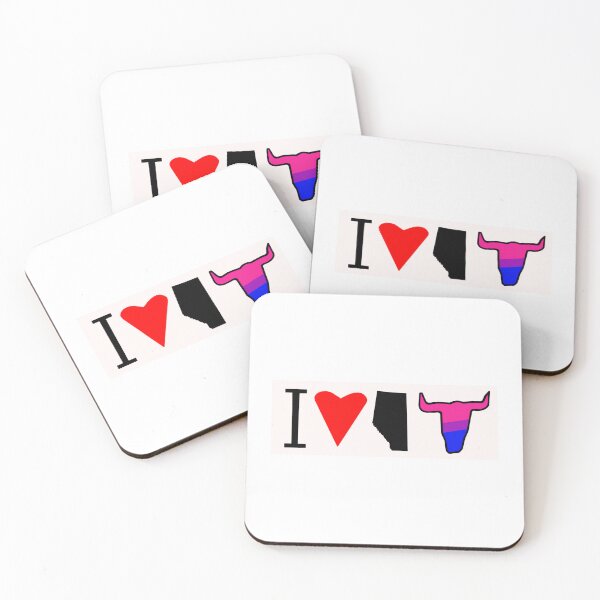 Item preview, I Heart Alberta Beef Bi Pride designed and sold by BackgroundPixel.