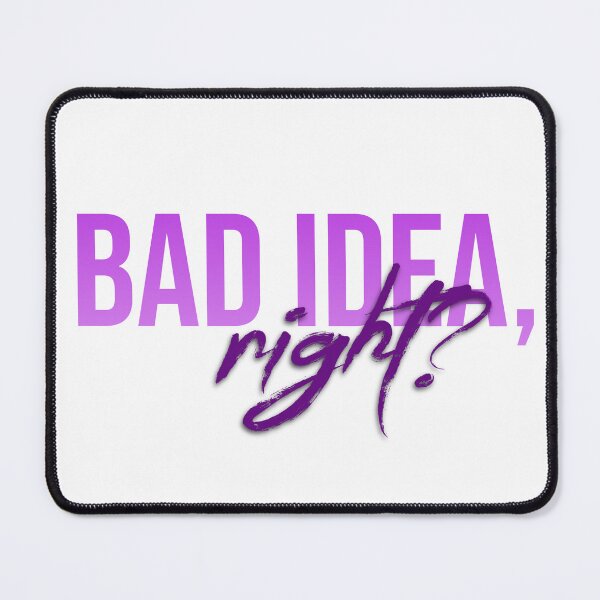 Item preview, bad idea right - bad idea, right?  designed and sold by sorciere-bleue.