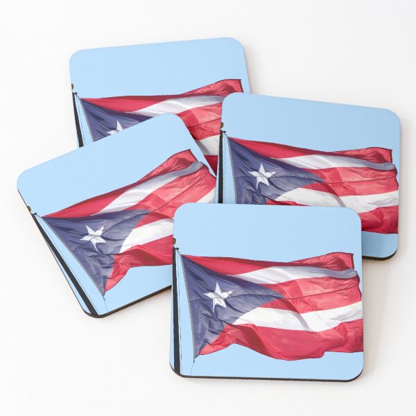 Item preview, Puerto Rican Flag Waving Boricua Photography in San Juan designed and sold by byDarling.